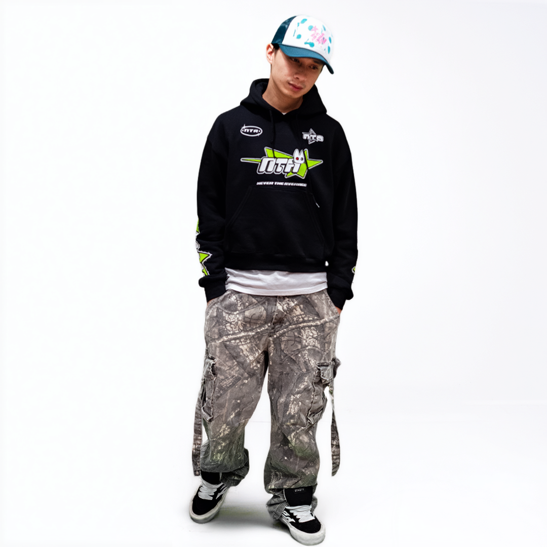 U.O.C Hoodie Neon Green